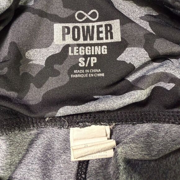 Infinity Power Workout Set, Tank Top & Leggings Sz Small Black & Gray Camo 2/$25 - Picture 9 of 11